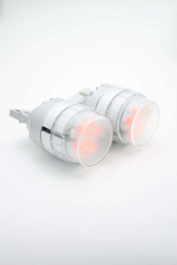 Лампа светодиодная Blick 7443(W21/5W)-2835-8SMD Красный 12V 2шт