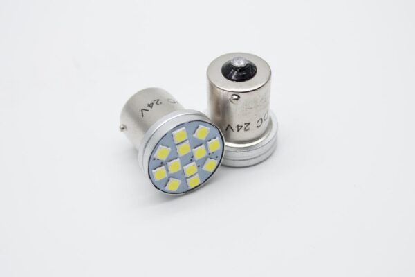 Лампа светодиодная Blick 1156(P21W)-3030-12W Белый 24V 