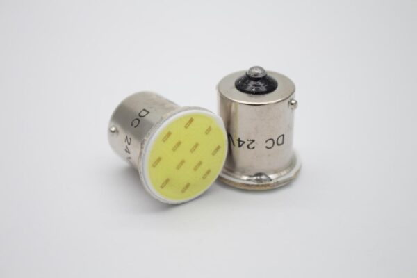Лампа светодиодная Blick 1156(P21W)-COB-12 Белый 24V 