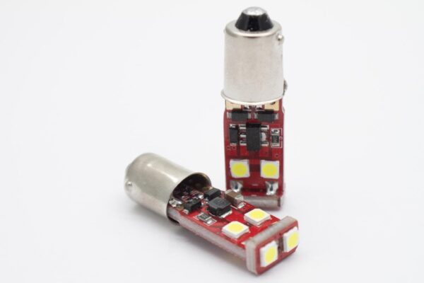 Лампа светодиодная Blick BA9S(T4W)-3030-6W TX Белый 12V 2шт