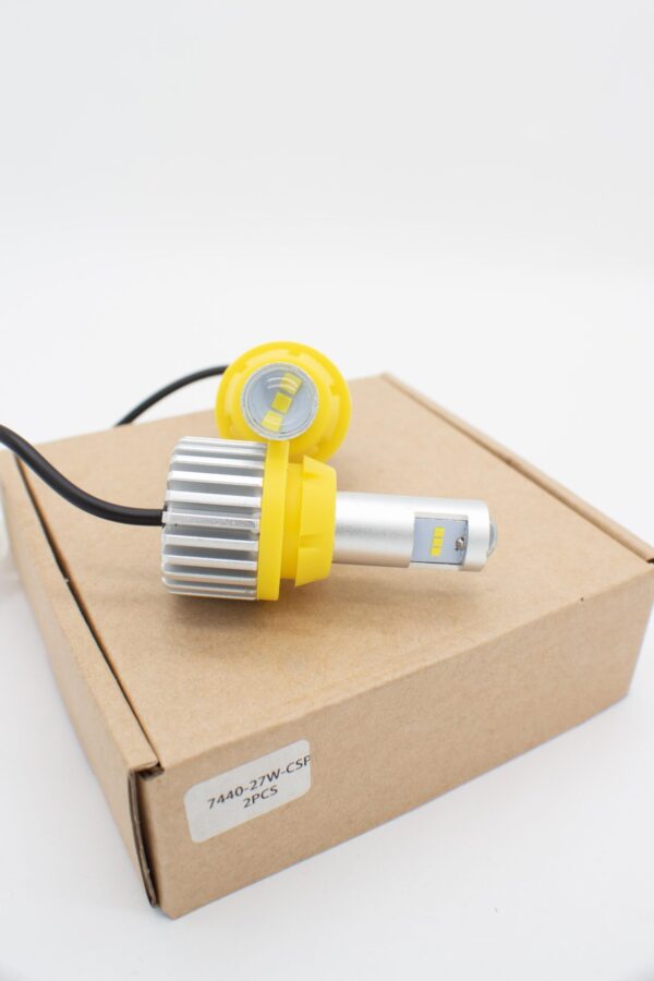  Лампа светодиодная Blick 7440(W21W)-27W-CSP Белый 12/24V 2шт