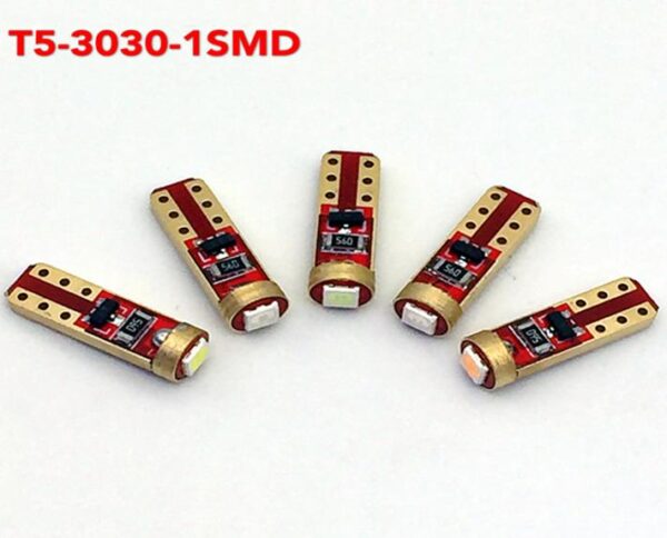 Лампа светодиодная Blick T5-3030-1SMD Красный 12V