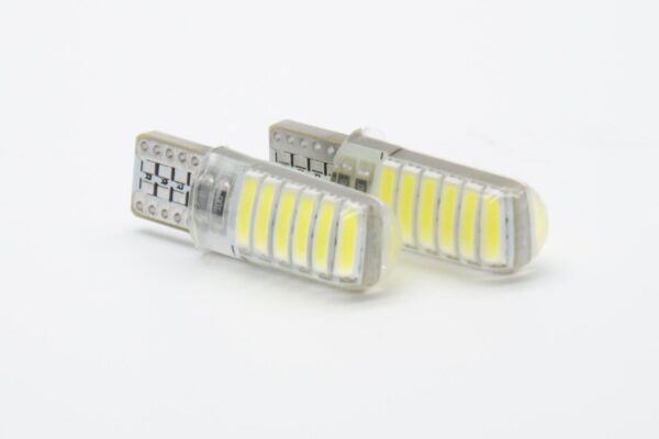 Лампа светодиодная Blick T10(W5W)-7020-12SMD Белый 12V 