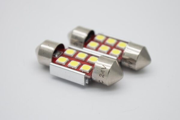 Лампа светодиодная Blick C5W-SJ-3030-31mm Белый 24V 2шт