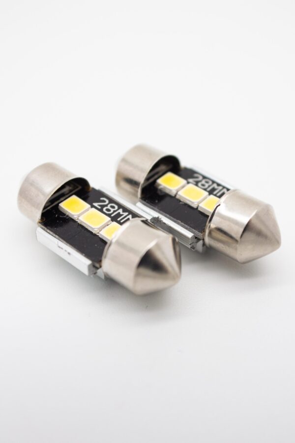 Лампа светодиодная Blick C5W-G3-28mm Белый 12V 2шт