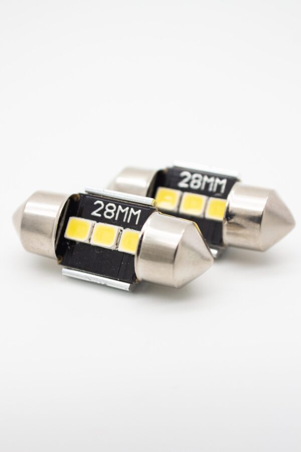 Лампа светодиодная Blick C5W-G3-28mm Белый 12V 2шт