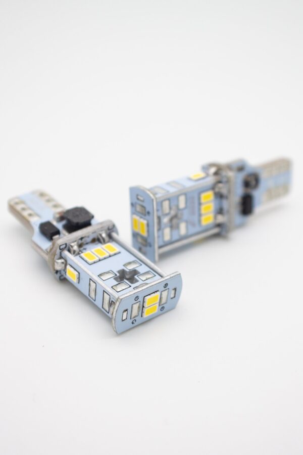 Лампа светодиодная Blick T15(W16W)-3020-10SMD Белый 12V 2шт