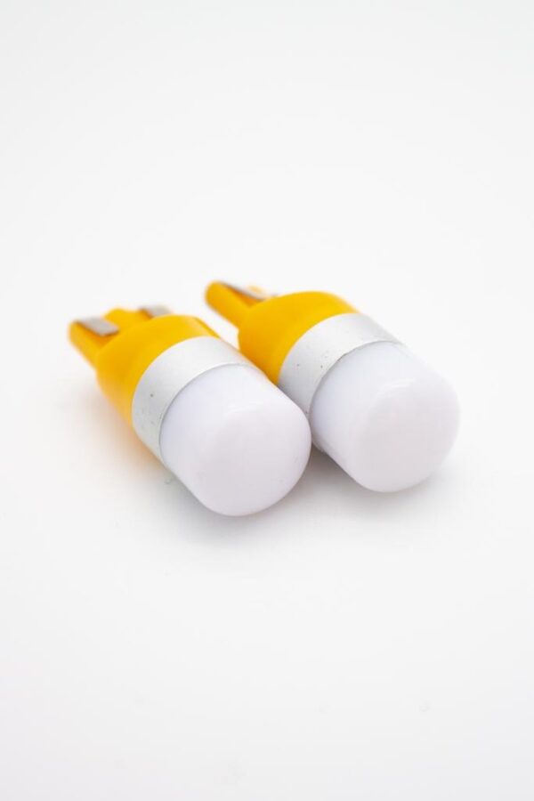 Лампа светодиодная Blick T10(W5W)-3030-1SMD Желтый 12V 2шт