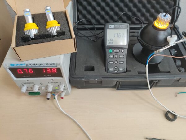 Лампа светодиодная Blick 1156(P21W)-27W-CSP Белый 12/24V 2шт