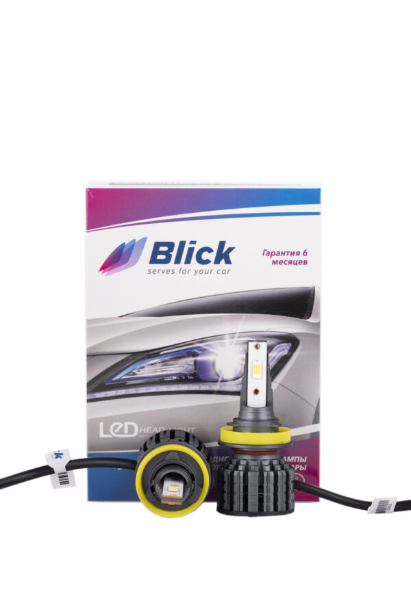 Лампа светодиодная Blick H11-S6 6000K 12V 2шт