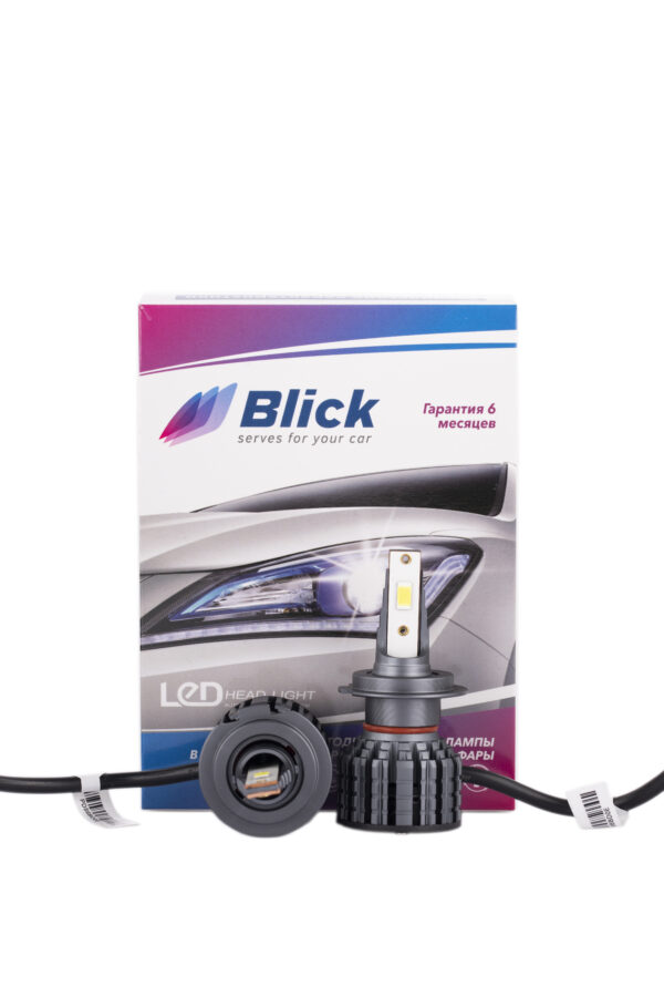 Лампа светодиодная Blick H7-S6 6000K 12V 2шт