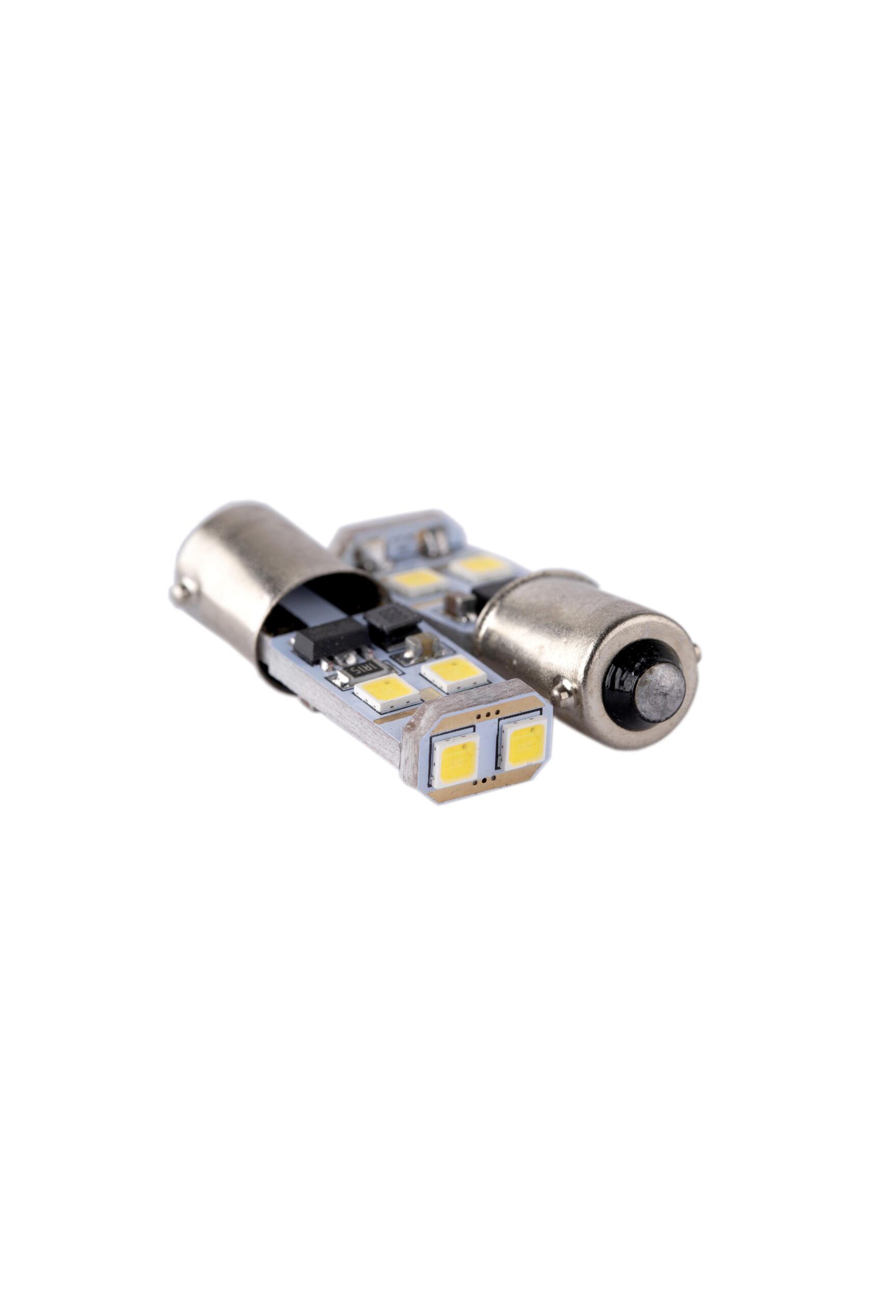 Лампа светодиодная Blick BA9S(T4W)-3030-6W Белый 12/24V 2шт