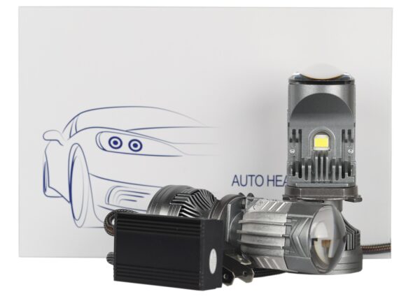 Лампа светодиодная Blick H4-M01U ЛИНЗА 6500K 12/24V 2шт