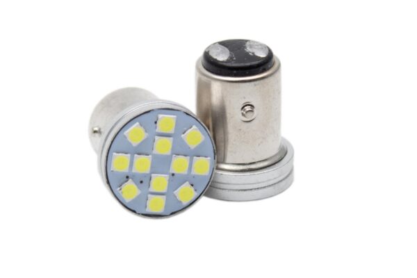 Лампа светодиодная Blick 1157(P21/5W)-3030-12W Белый 24V