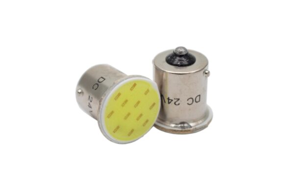Лампа светодиодная Blick 1156(P21W)-COB-12 Белый 24V