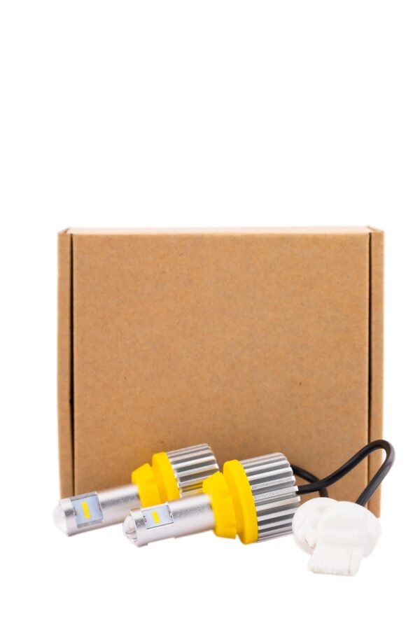 Лампа светодиодная Blick 7440(W21W)-27W-CSP Белый 12/24V 2шт