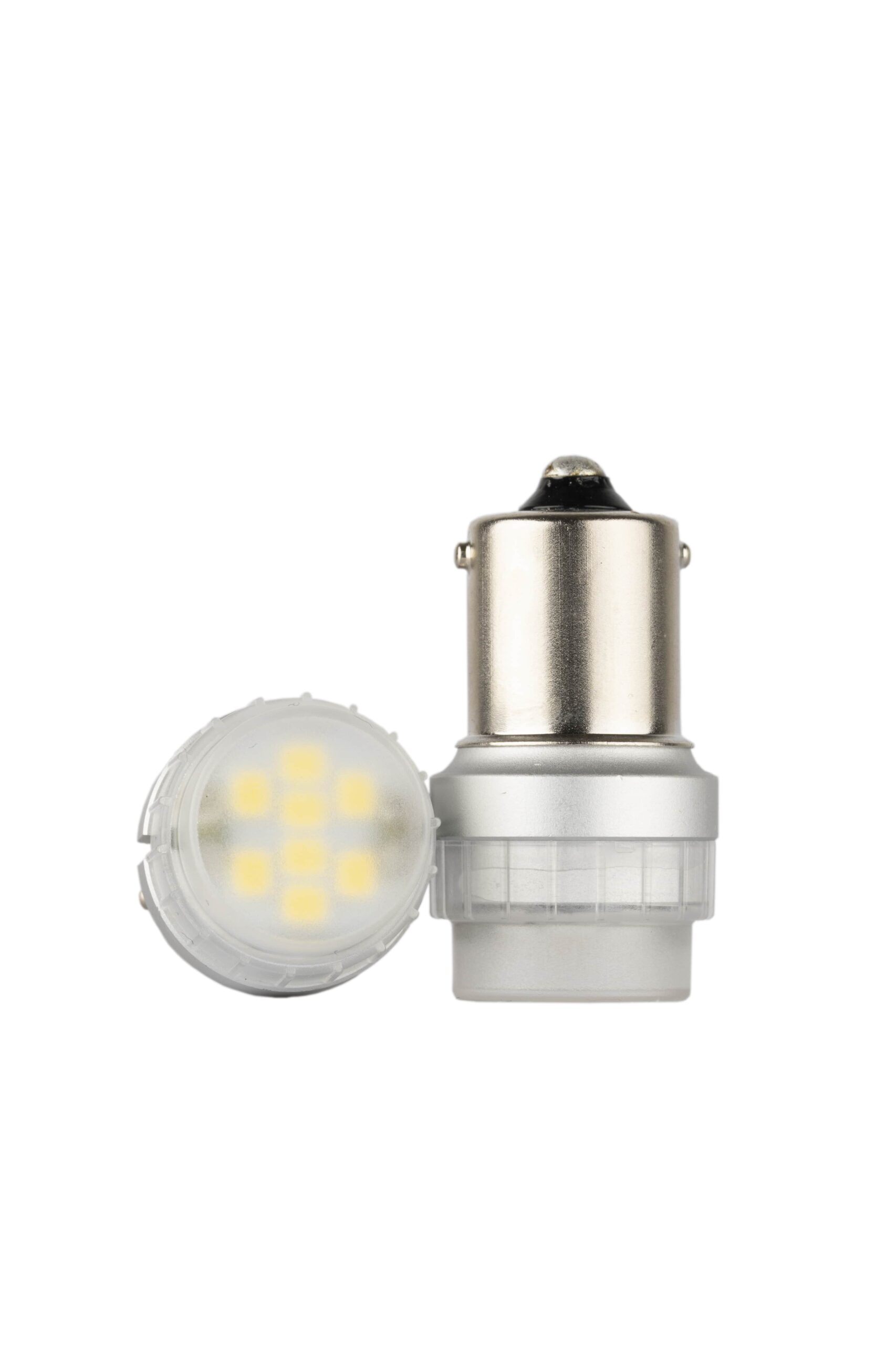 Лампа светодиодная Blick 1156(P21W)-2835-8SMD Белый 12V 2шт — изображение 2