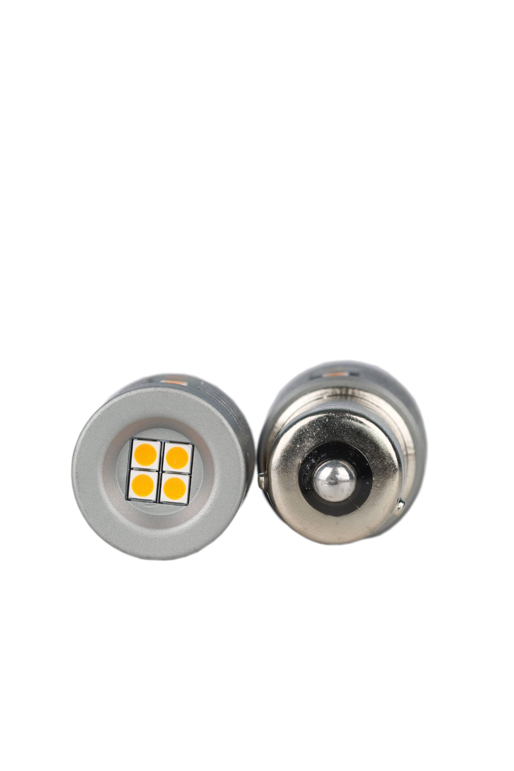 Лампа светодиодная Blick 1156(PY21W)-6U19 Желтый 12V 2шт (160° BAU15S) — изображение 3
