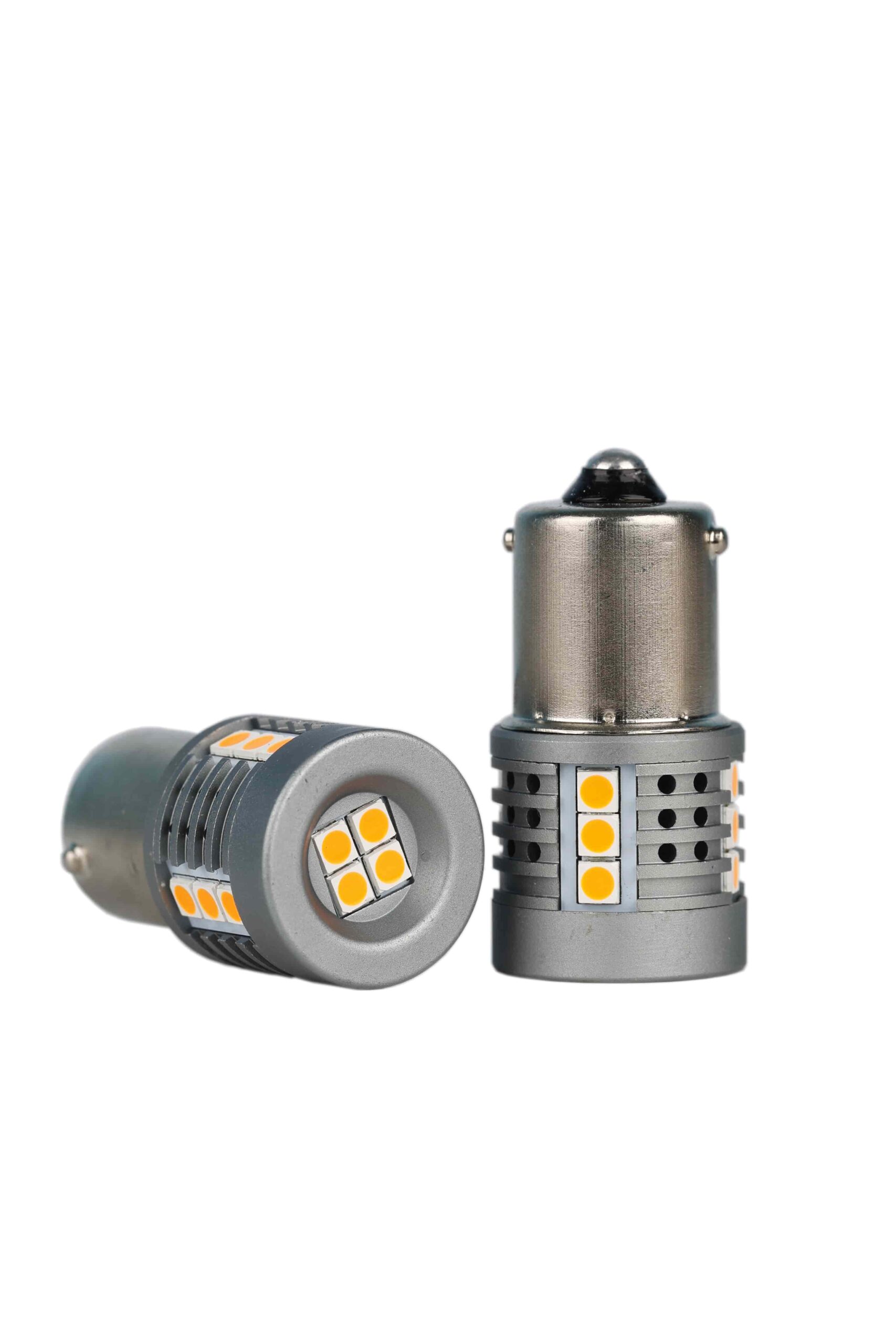 Лампа светодиодная Blick 1156(P21W)-6U19 Желтый 12V 2шт — изображение 2