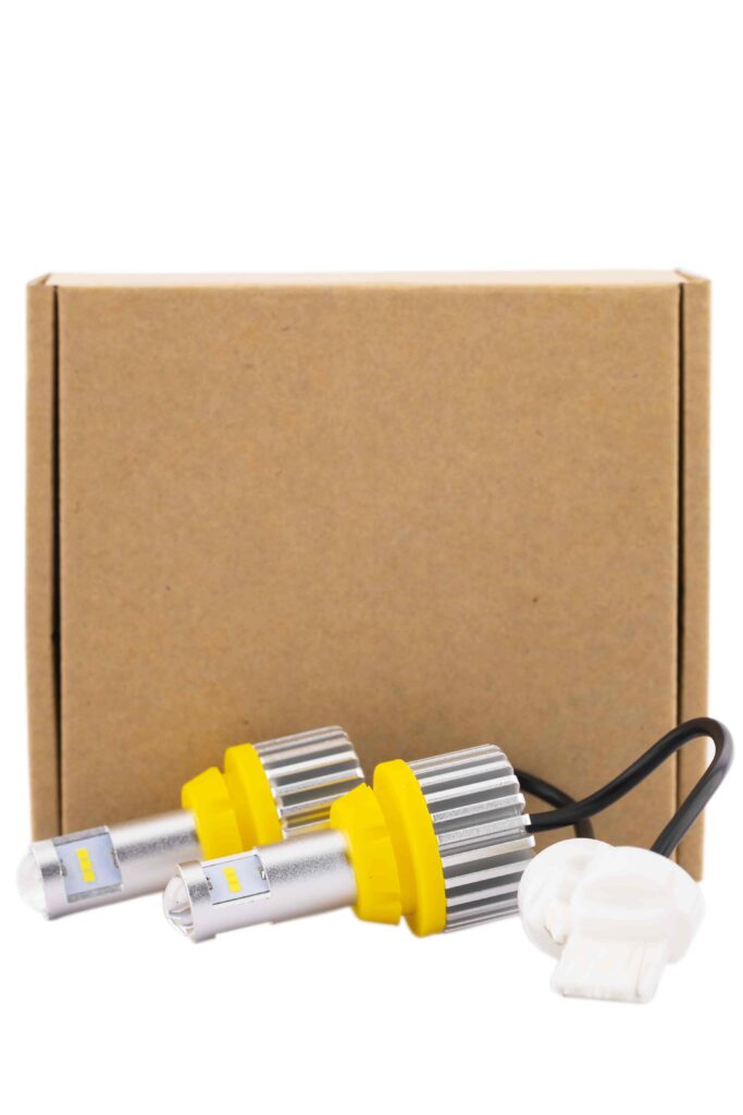Лампа светодиодная Blick 7440(W21W)-27W-CSP Белый 12/24V 2шт