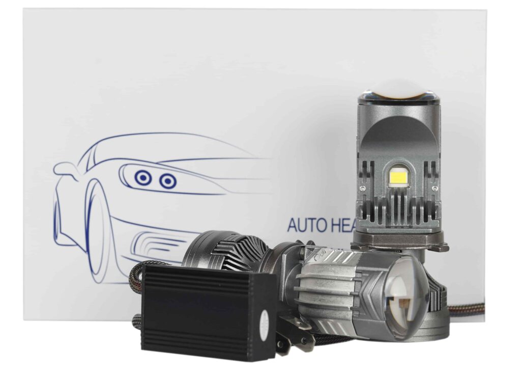 Лампа светодиодная Blick H4-M01U ЛИНЗА 6500K 12/24V 2шт