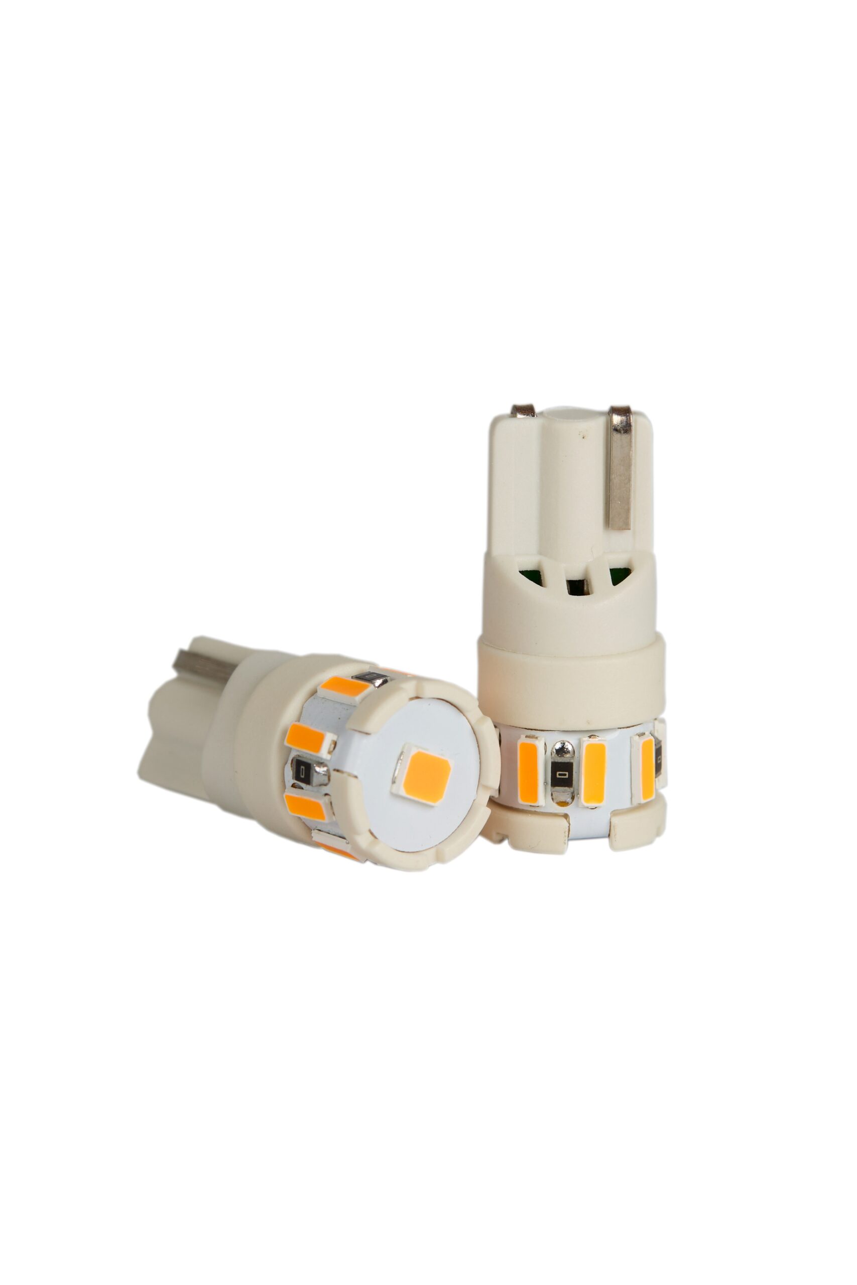 Лампа светодиодная Blick T10(W5W)-F4-O Желтый 12V 2шт — изображение 2
