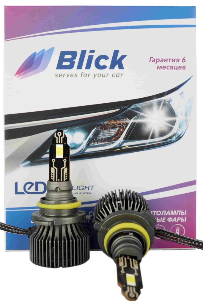 Лампа светодиодная Blick HB4(9006)-S7 6000K 12V 2шт