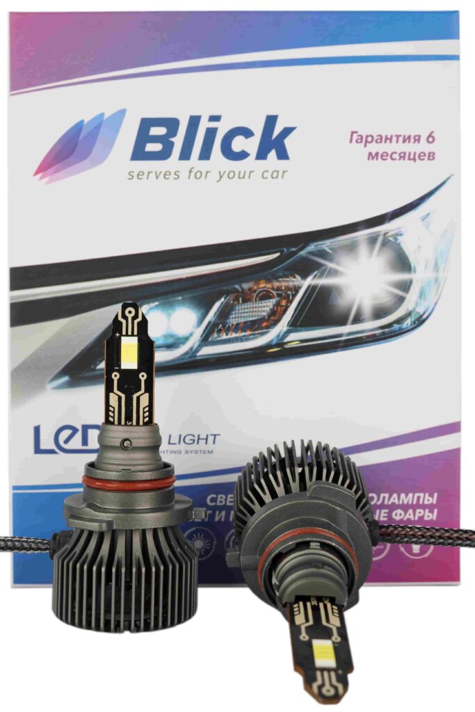 Лампа светодиодная Blick HB3(9005)-S7 6000K 12V 2шт